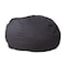 Flash Furniture Bean Bag Chair, Gray Back, 42 in W 42" L 19" H DG-BEAN-LARGE-SOLID-GY-GG - alternate 1